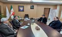 دیدار مدیر کل آموزش فنی و حرفه ای آذربایجان غربی با مدیر کل راه و شهرسازی استان 