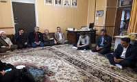 دیدار رئیس مرکز آموزش فنی و حرفه ای شهرستان شاهین‌دژ با امام‌جمعه شهرستان به مناسبت هفته‌کارگر
