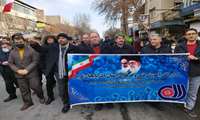 حضور پرشور در مراسم راهپیمایی ۲۲ بهمن