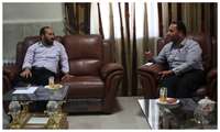 دیدار نماینده فرمانده قرارگاه پیشرفت و آبادانی سپاه شهدا با رئیس مرکز آموزش فنی و حرفه‌ای دارالفنون ارومیه