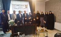 آیین رونمایی از کتاب با حضور محمود تقی پور مدیر کل دفتر نظارت، بهسازی و هدایت شغلی سازمان