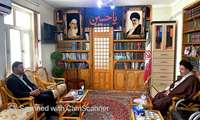  دیدار رئیس مرکز آموزش فنی و حرفه ای ماکو با امام‌جمعه شهرستان