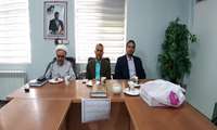دیدار رئیس مرکز مجتمع کار درمانی و حرفه‌ آموزی زندان خوی با رئیس مرکز آموزش فنی و حرفه‌ای شهرستان خوی