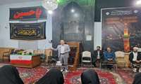 حضور حیدر مصطفی زاده در مسجد امیر المومنین شهرستان ارومیه 