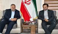 دیدار مديركل آموزش فنی و حرفه ای آذربايجان غربي با سرپرست فرمانداری ماکو